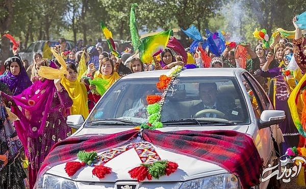 جشنواره هزار رنگ در عروسی عشایر/ تصاویر